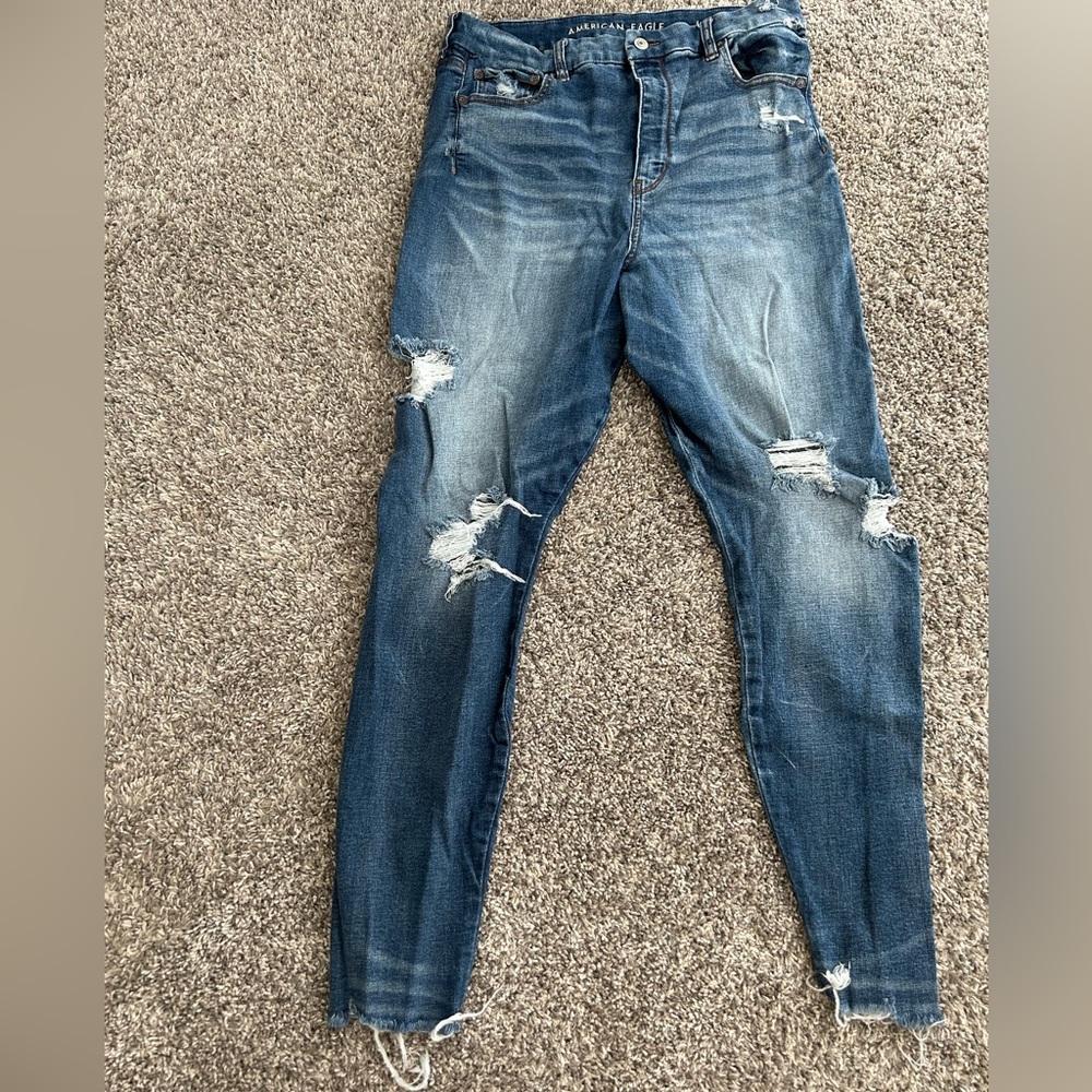 American Eagle Curvy Super Hi-Rise Super Stretch Jegging